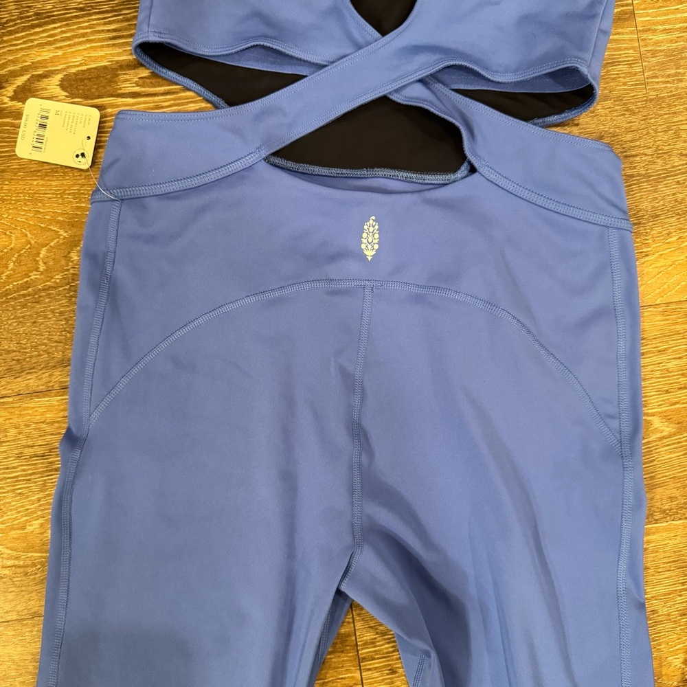 FP Movement by Free People back it up - swim club - pool blue Jumpsuit - Picture 5 of 7
